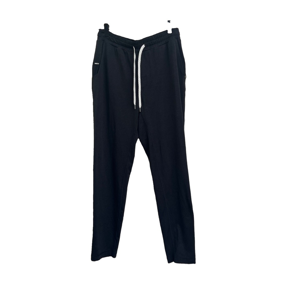 Vuori Black Ponto Performance Size Medium Men's Drawstring Pants